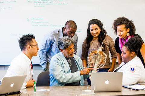 Students and Instructor in a Classroom